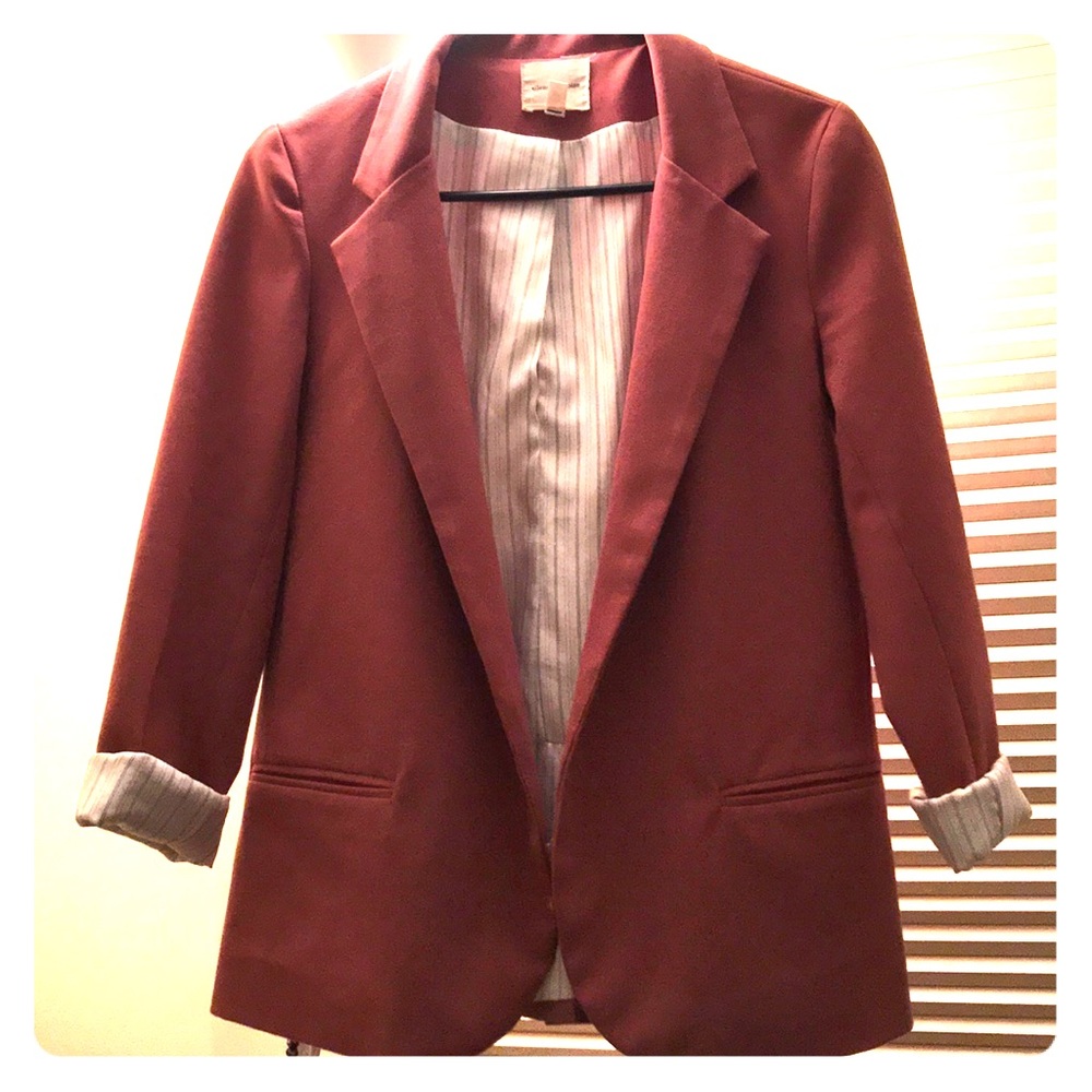 Dusty Pink blazer, Silence and Noise UO